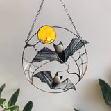 🦇Gothic Bat Moon Suncatcher🌙